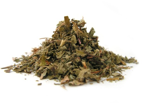 Liść poziomki pospolitej suszony