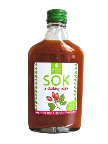 Sok z dzikiej róży