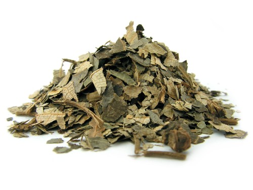 Liść topoli suszony cięty