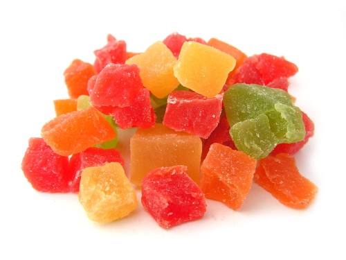 Papaya kandyzowana mix kolorów