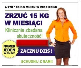 Nachalna reklama środków na odchudzanie